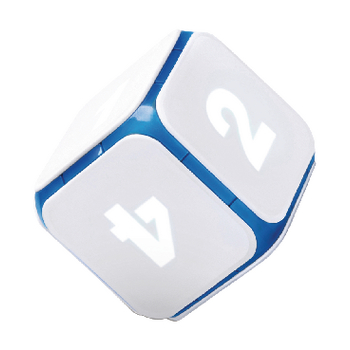 DICE+ WOG Bluetooth interactive dobbelsteen dice+ world of games wit/blauw Product foto
